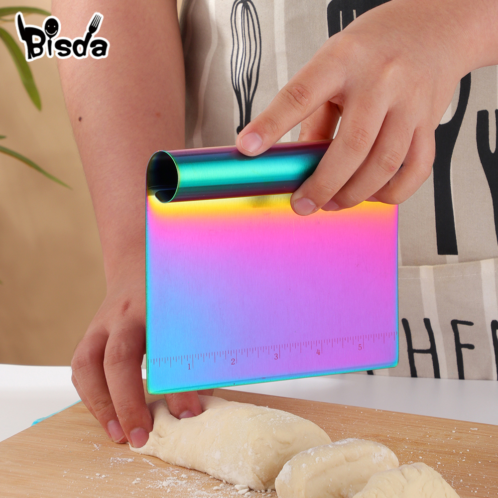 1/2 Stuks Rvs Deeg Cutter Goud - Okonomiyaki Spatula recensie en prijs