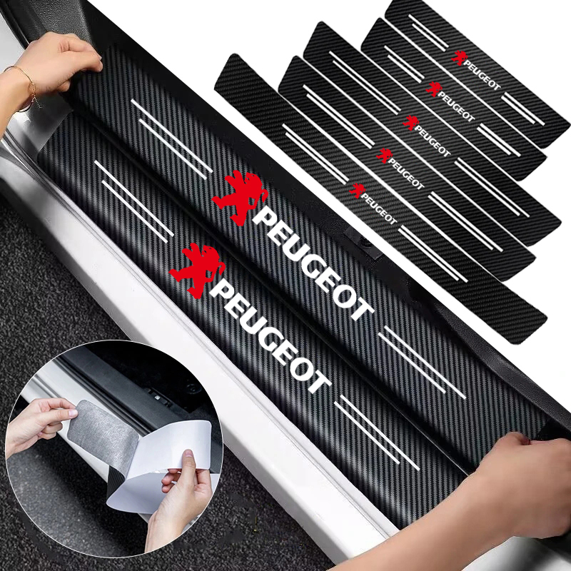 1/4/5 Stuks Auto Instaplijsten - Crepe Pan Carbon recensie en prijs