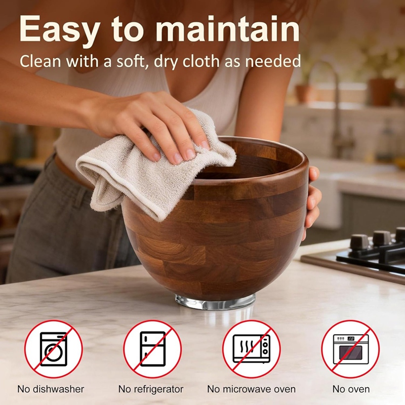 ◉ Houten mengkom voor Kitchen  - Kitchenaid Mixer Hand Mixer recensie en prijs
