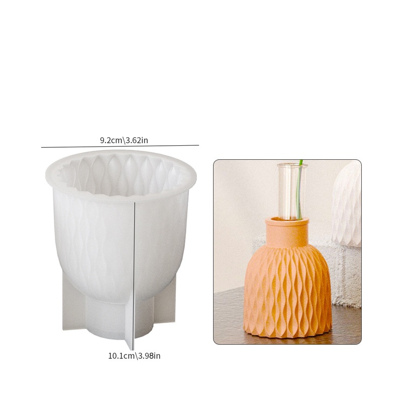 Noordse moderne betonnen bloem - Potsticker Mold recensie en prijs